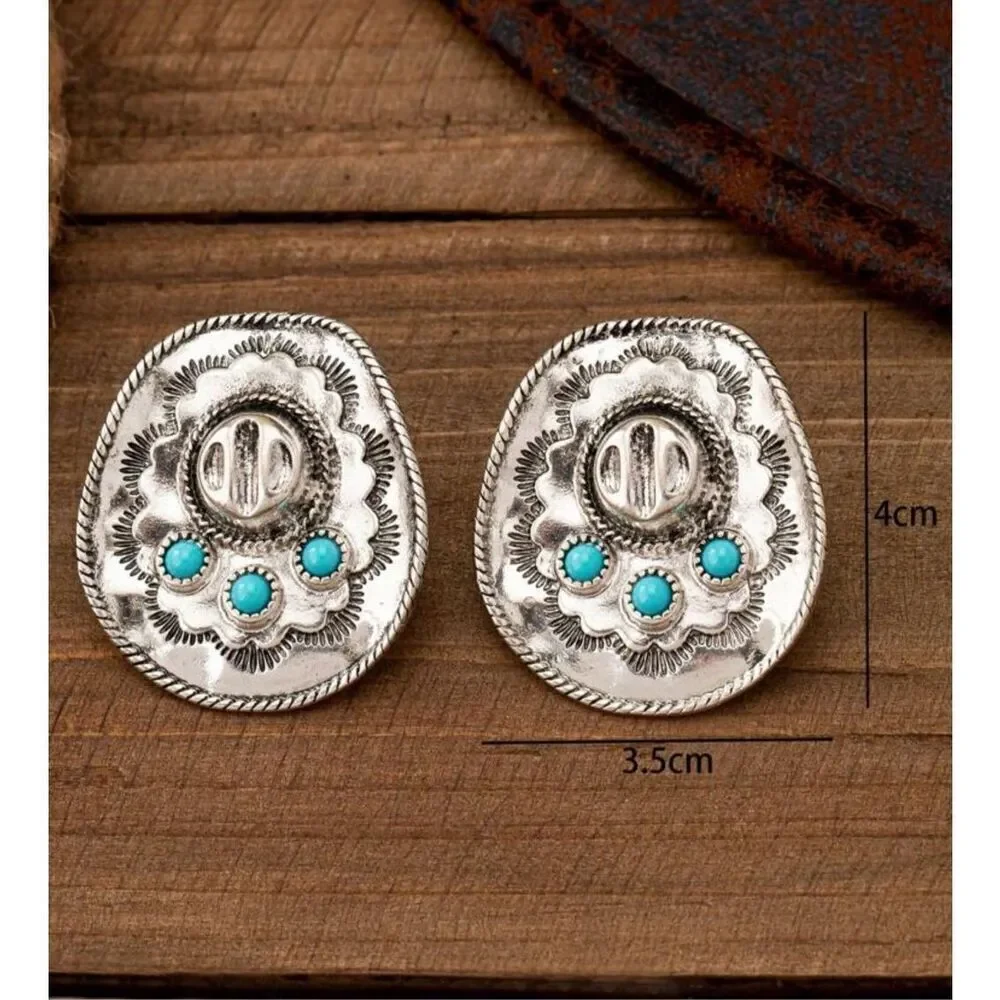 Cowboy Hat Earrings